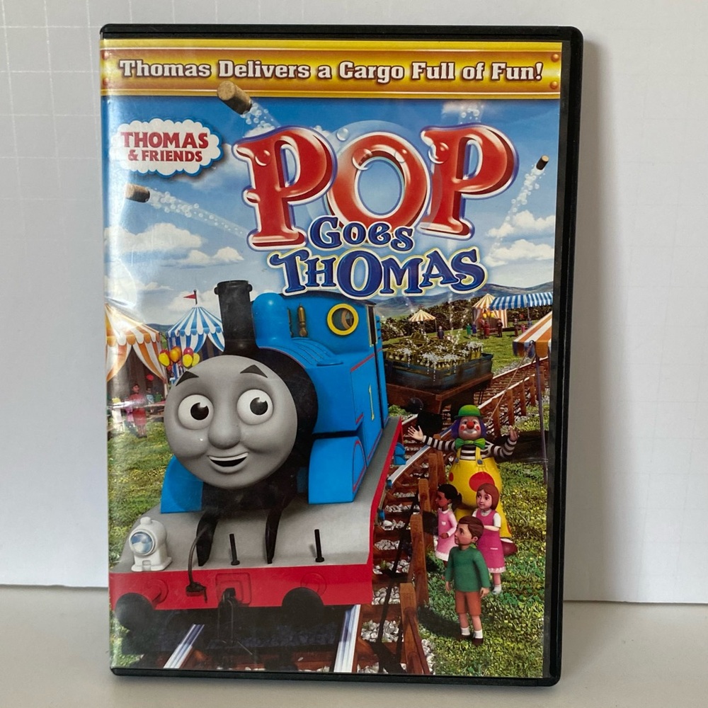 Thomas & Friends Pop Goes Thomas DVD Bubbling Boilers EUC Full Screen Trains